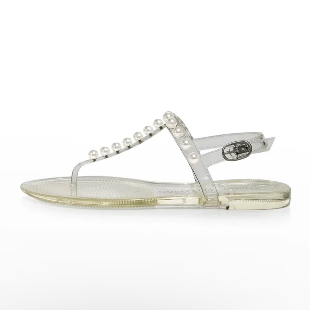 Stuart Weitzman
Goldie Pearly Stud Jelly Sandals